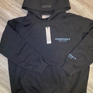 Fear of God Essentials Black Hoodie